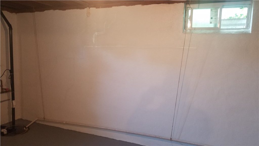 white wall