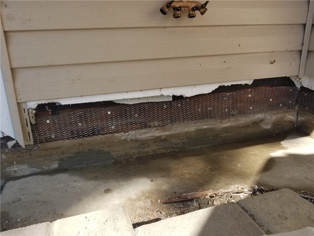 water damage repair on wall