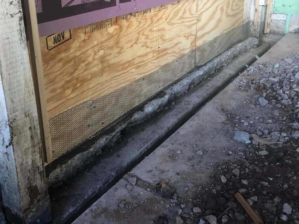 before repair