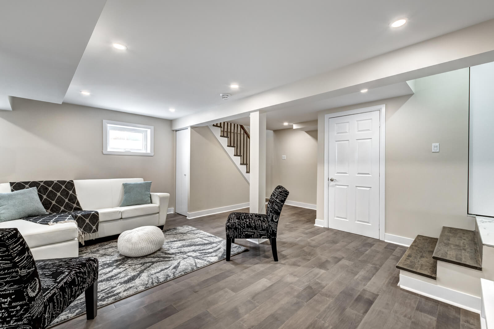 A finished basement | Buying a house with a basement